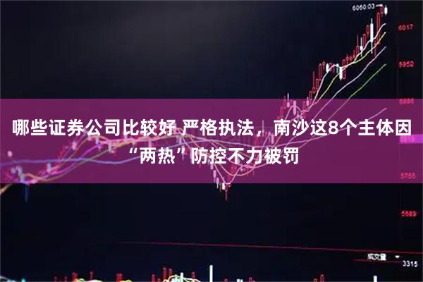 哪些证券公司比较好 严格执法，南沙这8个主体因“两热”防控不力被罚